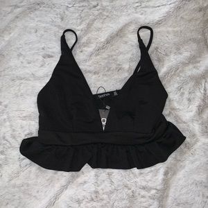 Black Crop Top